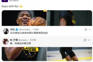 湖人官方忽然发布八村面带笑容热身照，评论区炸锅😂